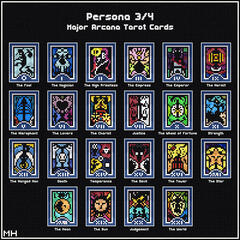 Persona 3/4 Tarot